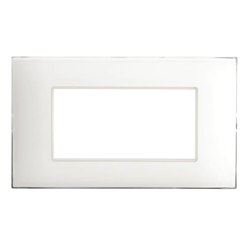 PLACCA IN PLASTICA AVE SERIE YOUNG S44 PER SCATOLA RETTANGOLARE 4 MODULI 44PJ04B