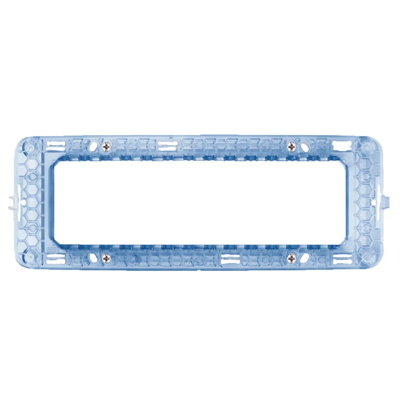 SUPPORTO AVE S44 7 MODULI CON VITI E RINFORZO METALLICO PER SCATOLE RETTANGOLARI 2506 e 256CG