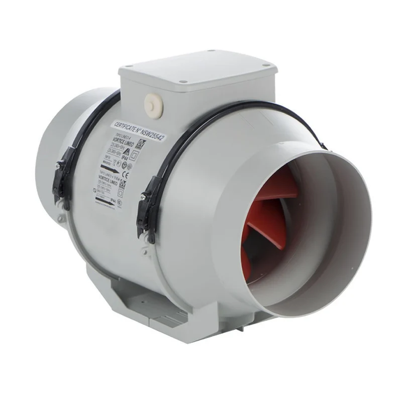 ASPIRATORE CENTRIFUGO ASSIALE IN LINEA VORTICE LINEO 200 V0