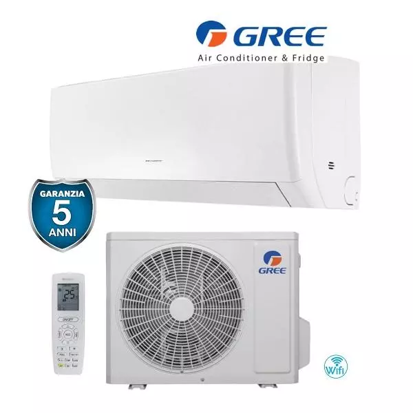 CONDIZIONATORE GREE NEWARI WIFI GWH09AWAXB-K6DNA3C/I R32 A++/A+ 9000 BTU CONDIZIONATORE INVERTER