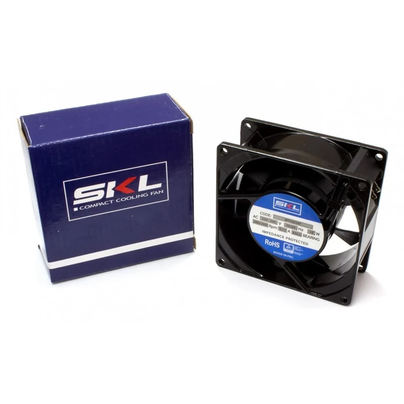 VENTILATORE COMPATTO SKL 92X92 H38 18W