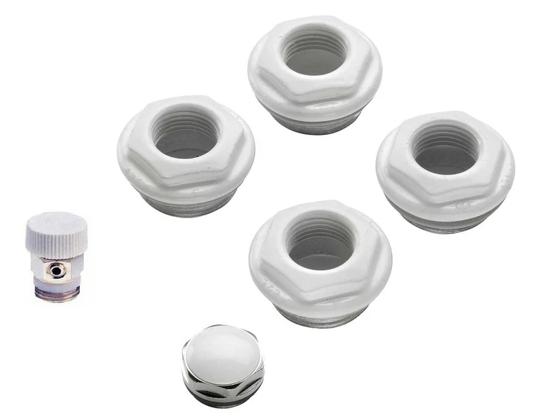 KIT INSTALLAZIONE RADIATORI TAPPI E RIDUZIONI PER TERMOSIFONE DA 1"X3/8"