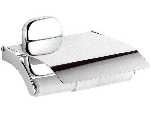 ACCESSORI ARREDO BAGNO PORTAROTOLO SUITE PORTA CARTA CROMO REMER