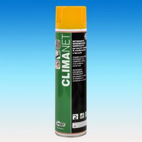 DETERGENTE SCHIUMOGENO SPRAY PER LA PULIZIA DEGLI SCAMBIATORI PER CONDIZIONATORI 600ml