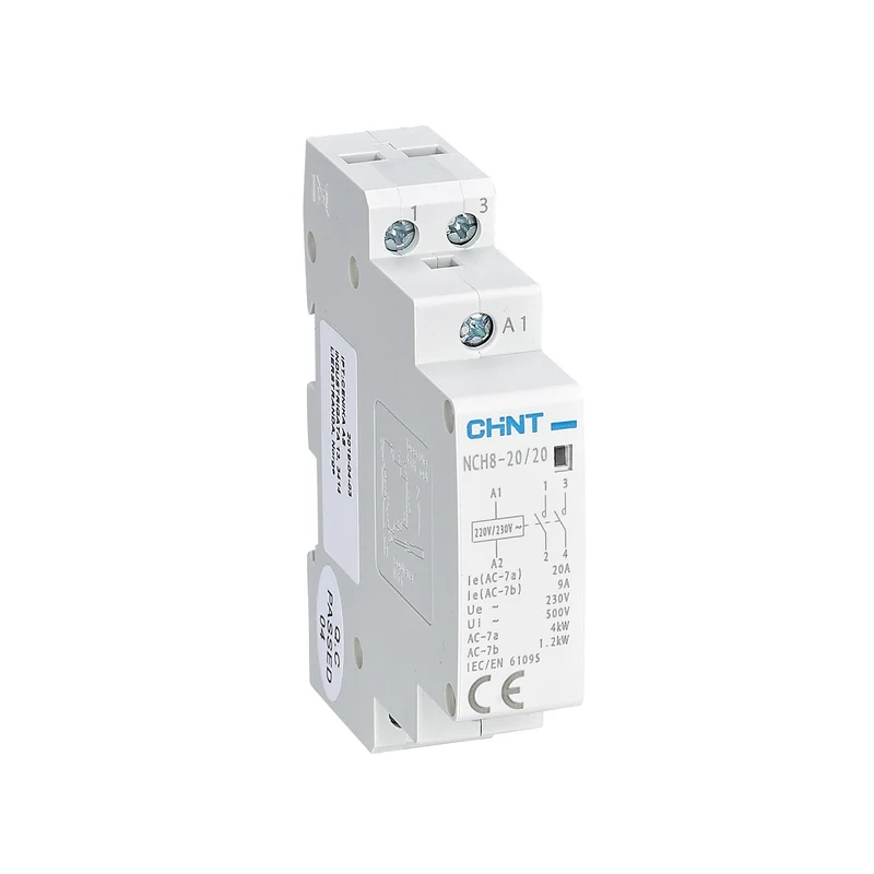 CONTATTORE MODULARE CHINT NCH8-20.20/230 20A 2NA 230VAC 1 MODULO