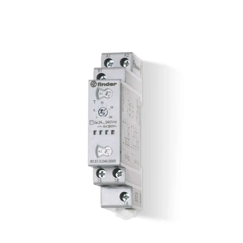 TEMPORIZZATORE FINDER MULTIFUNZIONE 24/240V 8A