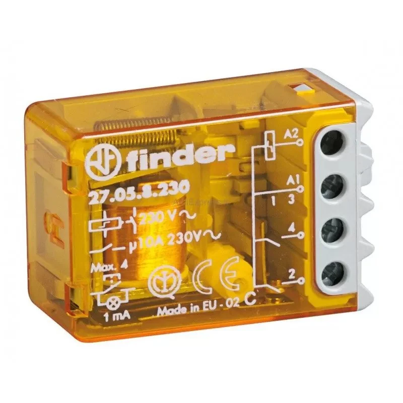 RELE' FINDER AD IMPULSI PANNELLO 10A