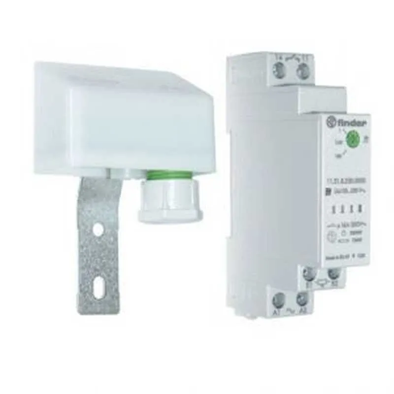 CREPUSCOLARE DA QUADRO FINDER A GUIDA DIN 16A 100LUX