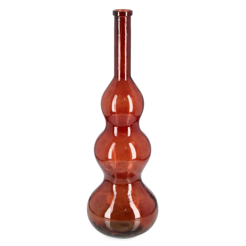 Vaso "Abby" bottiglia decorativa in vetro per uso e arredo interno