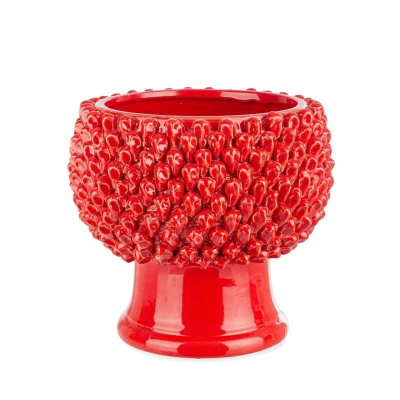 Vaso "Pigna Classica" in ceramica impermeabile per arredo interno