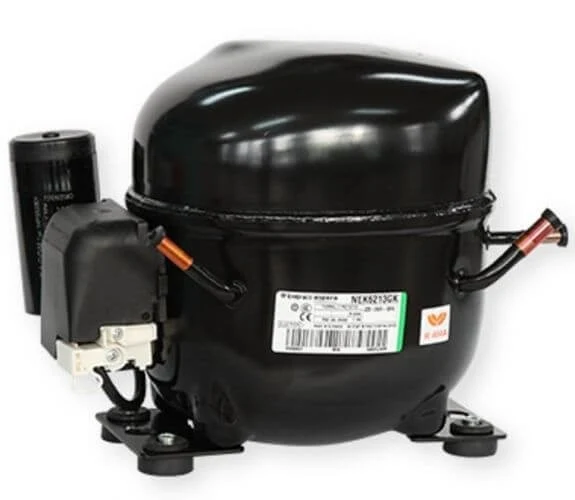 COMPRESSORE ERMETICO EMBRACO NEK6213GK GAS R404A-R507-R452A HP 1/2