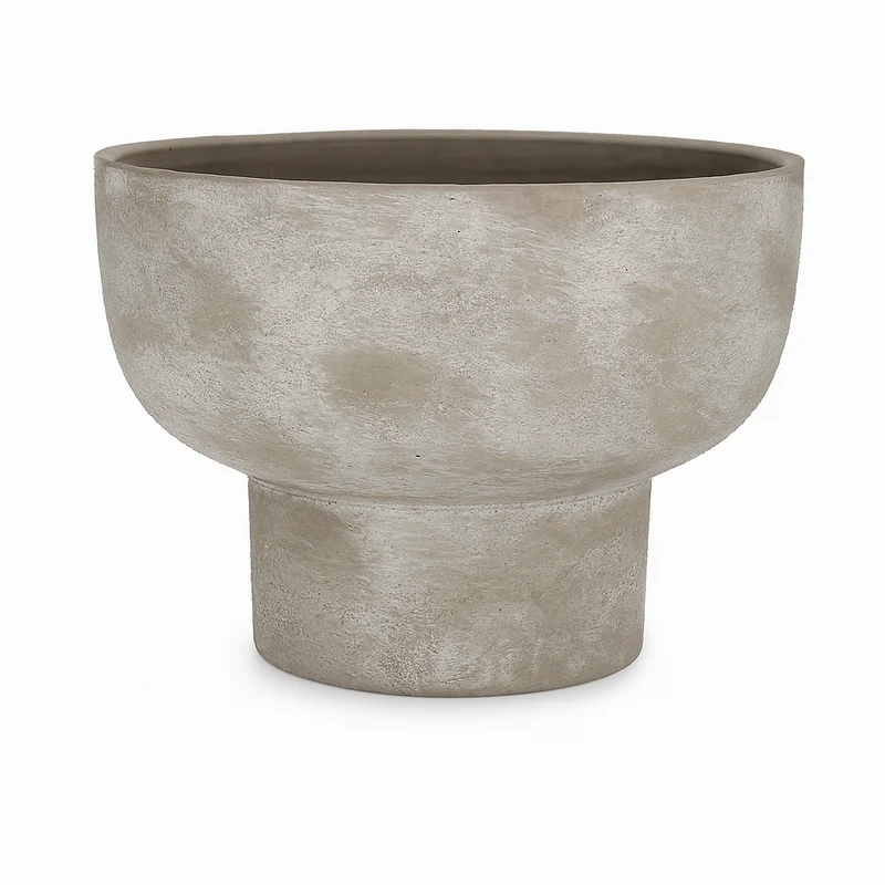 Porta vaso "Hector" coppa in terracotta per uso interno ed esterno Ø 30 cm