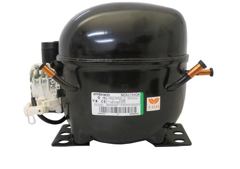 COMPRESSORE ERMETICO EMBRACO NEK2150GK GAS R404A-R507-R452A HP 5/8