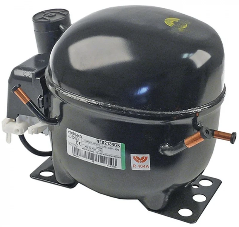 COMPRESSORE ERMETICO EMBRACO NEK2134GK GAS R404A-R507-R452A HP 1/2