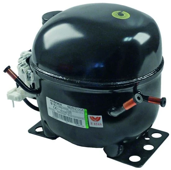 COMPRESSORE ERMETICO EMBRACO NEK6210GK GAS R404A-R507-R452A HP 3/8