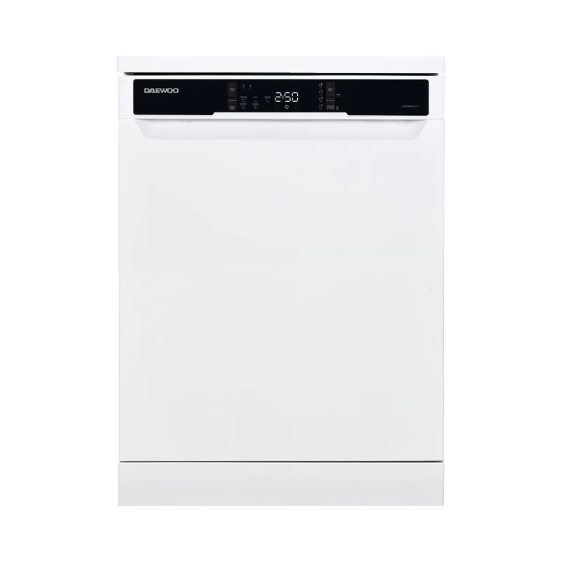 DAEWOO DFFA1DW45E52-FR Freestanding 60cm Dishwasher 15PS 45 dBA E Class with Hygiene Technology