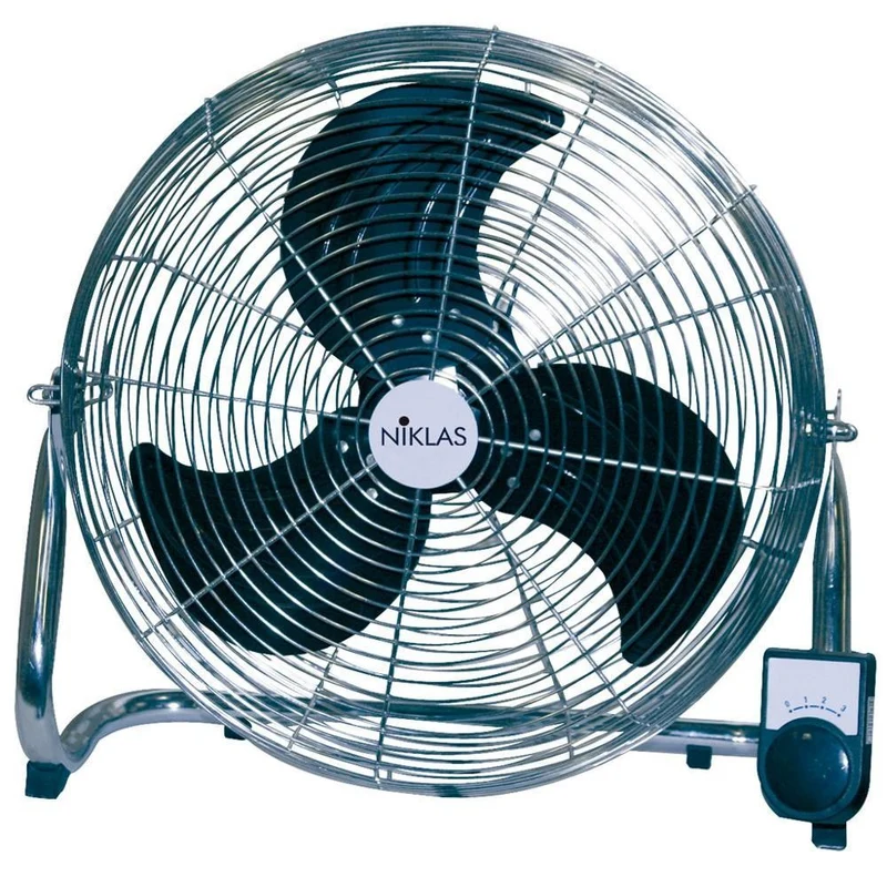 Ventilatore "Powerfloor " da tavolo e pavimento ventola in metallo con 3 velocità 130 W