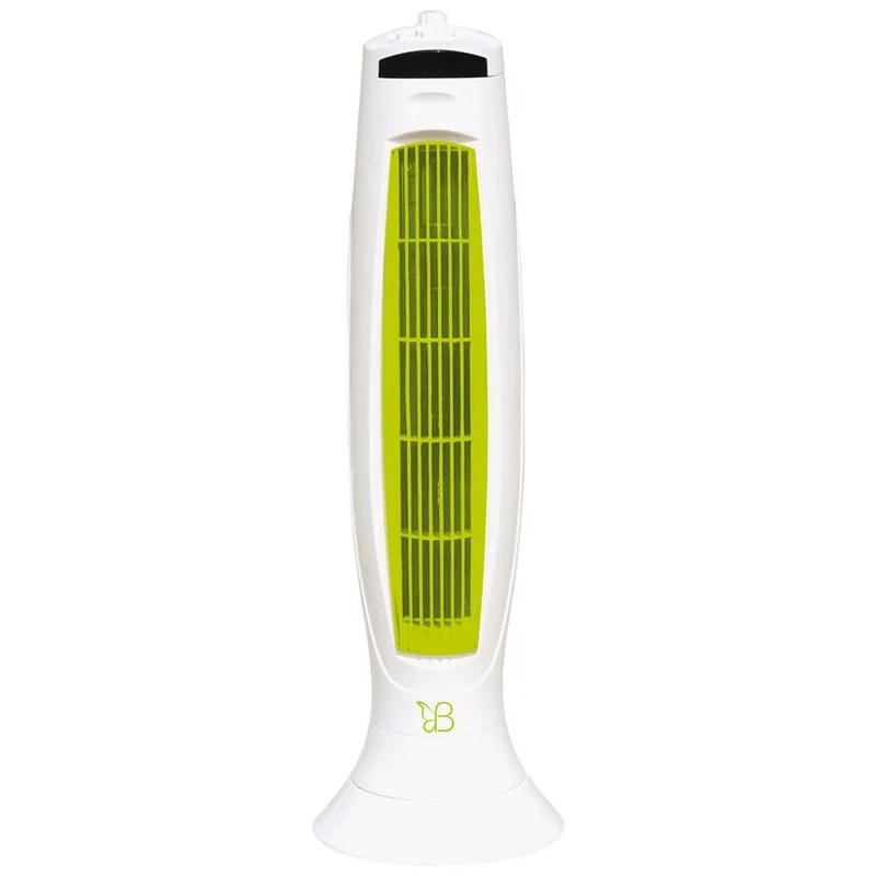Ventilatore a torre 3 velocità, con timer 60 min e base rotante 45 w