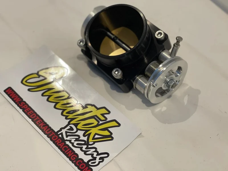 Valvola a farfalla SPEEDTEK 80mm adatta per Nissan Skyline R33 R34 RB25 CNC (alluminio)