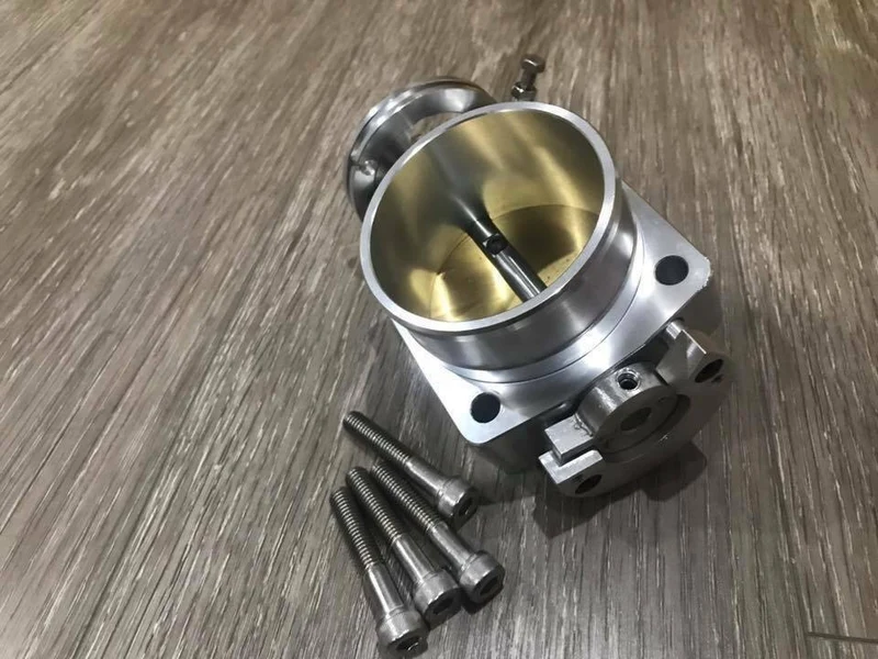 Valvola a farfalla SPEEDTEK adatta per Nissan Silvia S13 S14 S15 SR20 CNC (alluminio)