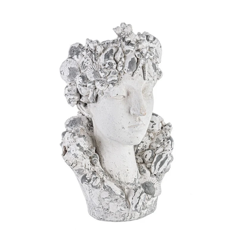 Vaso "Magnesia" struttura con foro con tappo sul fondo per esterno e giardino