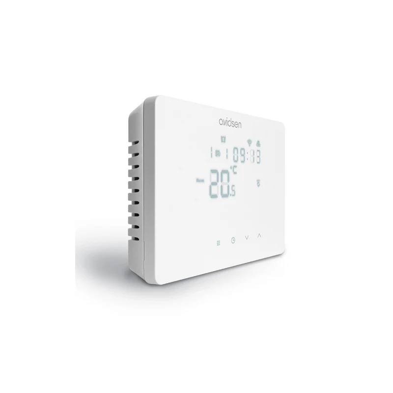 Avidsen HomeTemp 127072 – Termostato Wi-Fi Cablato Bianco per Controllo Domestico