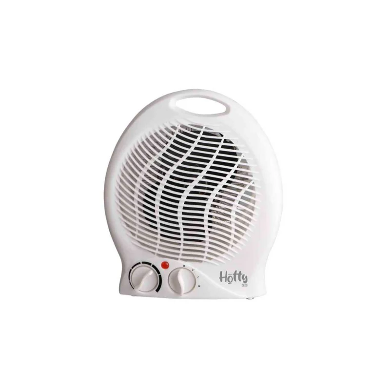 Hotty CFG-ER041 – Termoventilatore Elettrico 2000 W 1000/2000 W Bianco con Termostato Ambiente