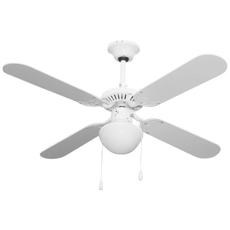 Ventilatore a soffitto "Niklas" con 4 pale con selettore 3 velocità