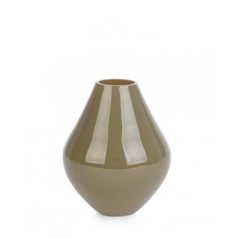 Vaso per uso interno "Klair" tondo in vetro