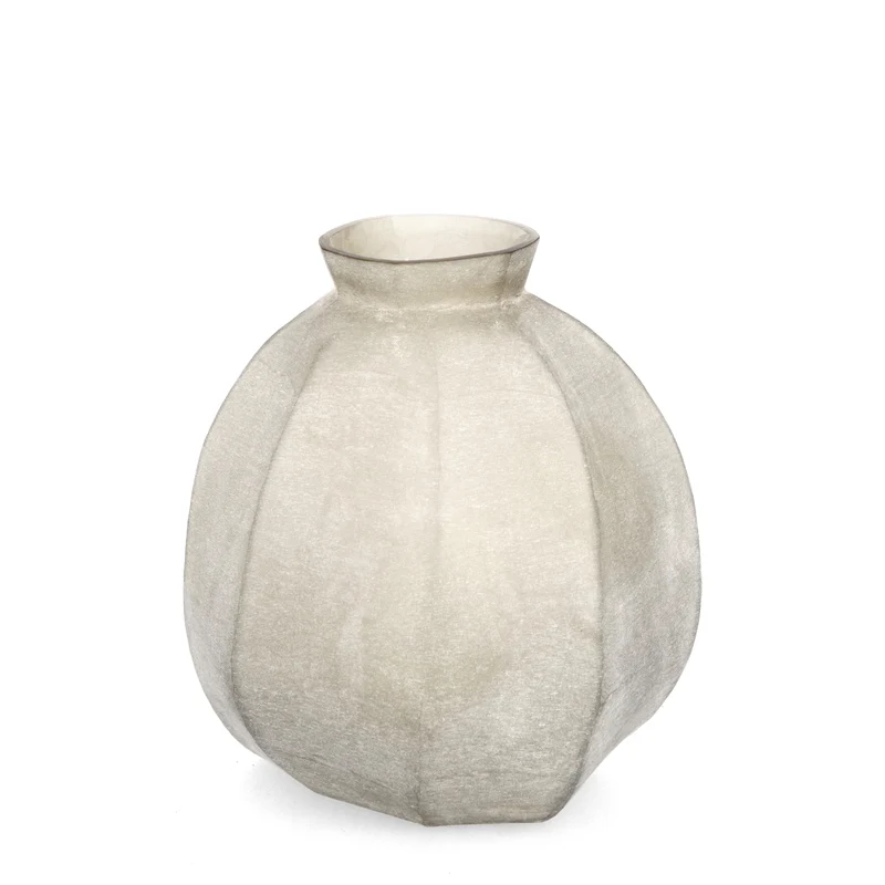 Vaso "mirassa" prodotto in vetro fatto a mano