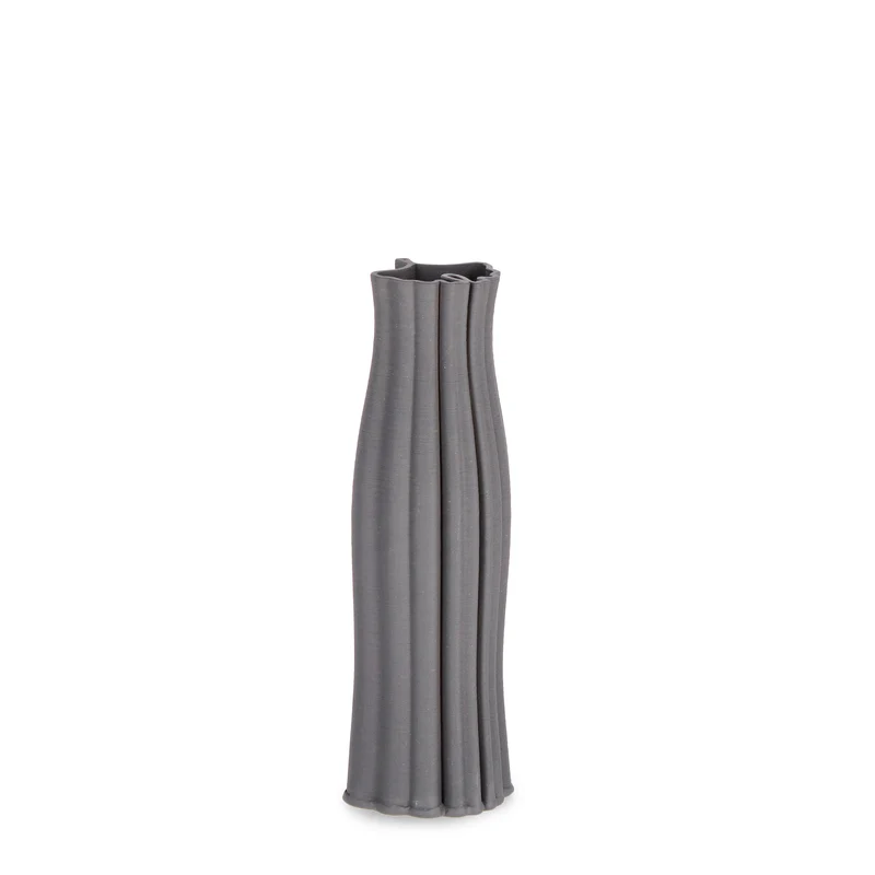 Vaso da interno "haylee" in ceramica stampata in 3D