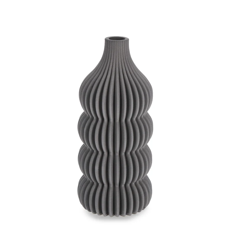 Vaso isla in ceramica stampata impermeabile internamente