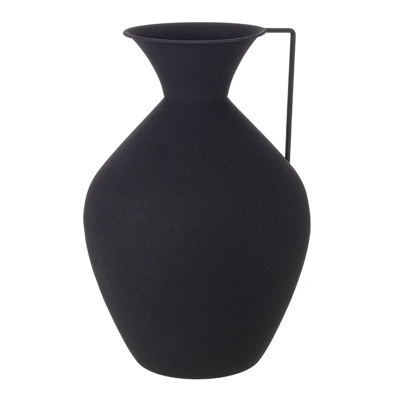 Anfora "Rhyton" in metallo h37 cm solo per uso decorativo