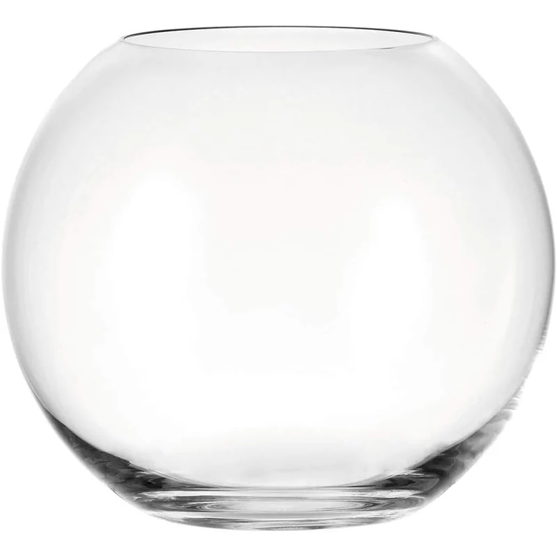 Boccia per pesci in vetro trasparente, recipiente a forma di sfera per piante da 30 cm