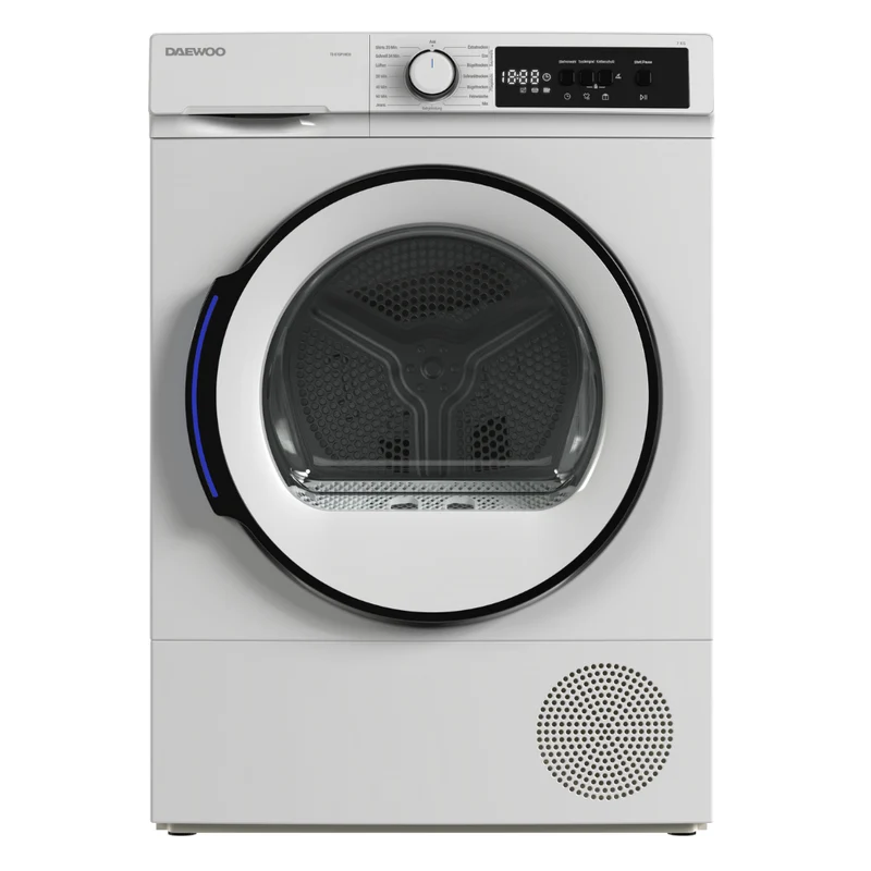 DAEWOO TD-B7GP1WD0-DE Freestanding Tumble Dryer 7 kg D Class with Heat Pump Technology
