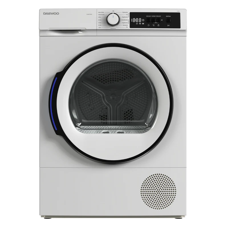 DAEWOO TD-B9GP1WD0-DE Freestanding Tumble Dryer 9 kg D Class with Heat Pump Technology