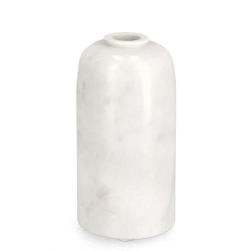 vaso kandy in marmo per uso decorativo Ø 7,5 x h 15 cm