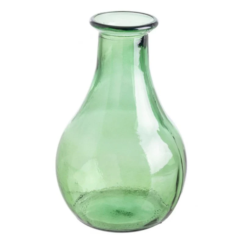Vaso per uso interno ed esterno jayla in vetro tondo riciclato Ø20x31h