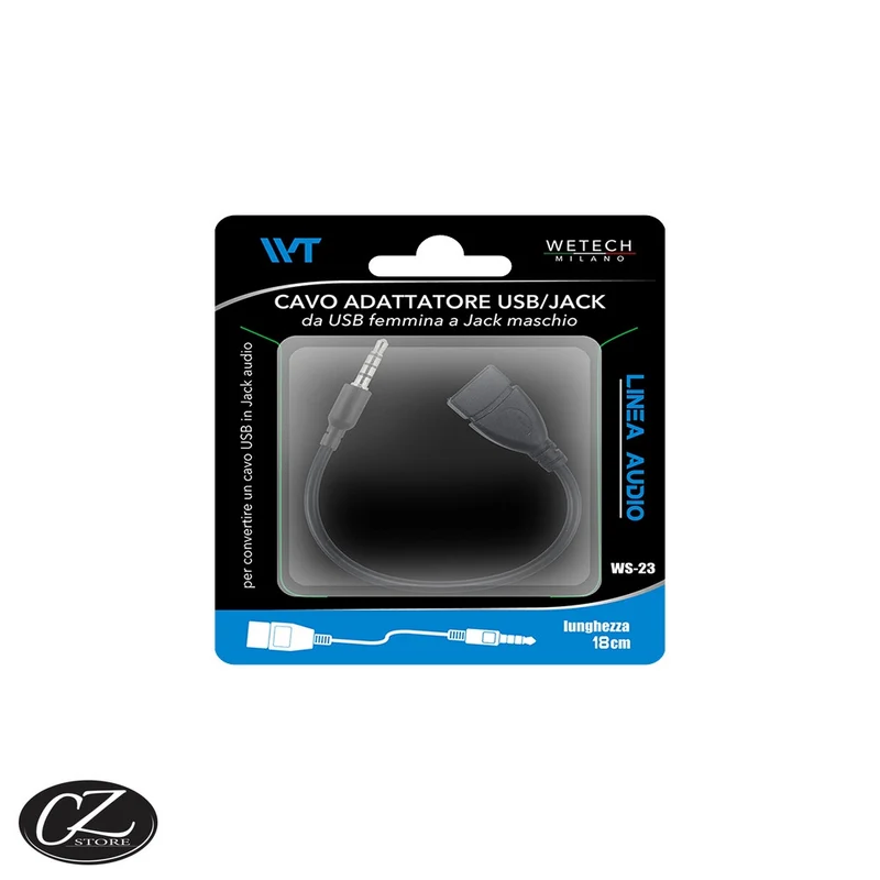 Wetech Adattatore audio da usb femmina