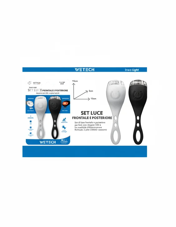 Wetech Luce Frontale E Posteriore -B