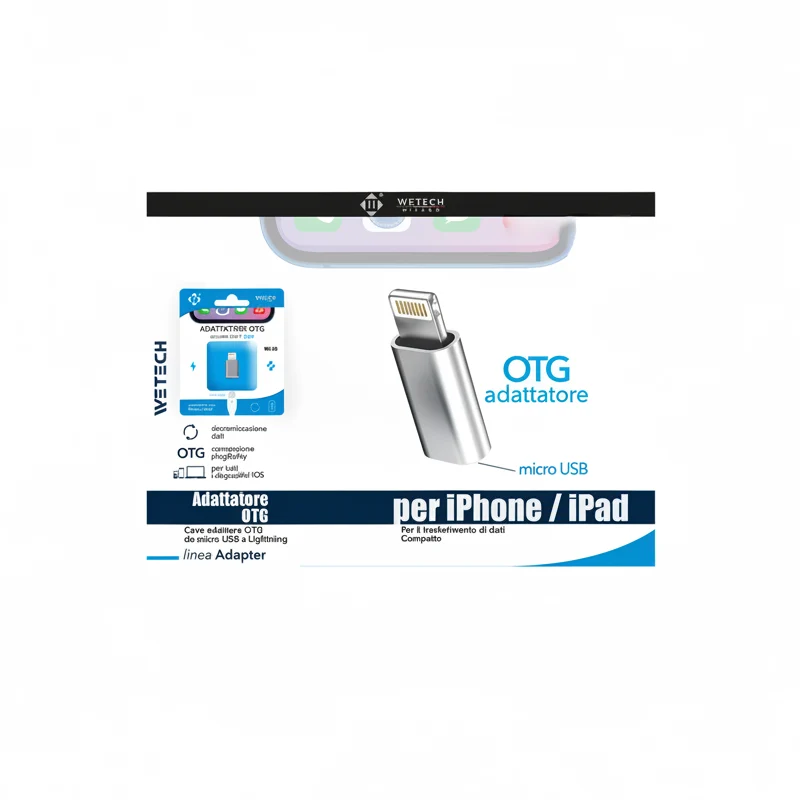 Wetech Adattatore Otg Utilizzare Cavi Micro Usb