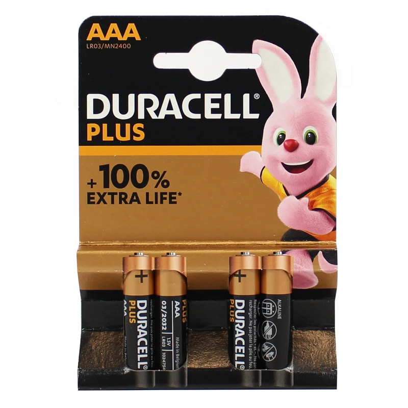 Duracell Batteria Plus 100 AAA