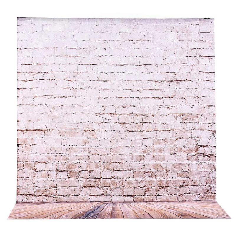 Fondale fotografico, 2 x 3 m / 6,6 * 9,8 piedi BDDFOTO bambini adulti studio completo corpo retrò mattone fotografia fondale tenda per decorazioni per feste