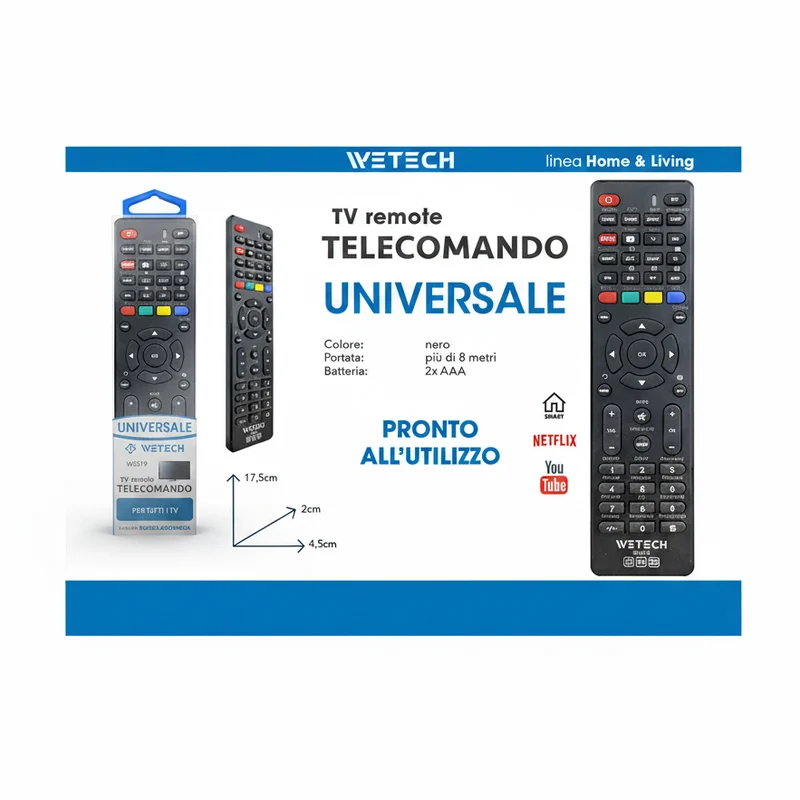 Wetech Telecomando Tv Univarsale2