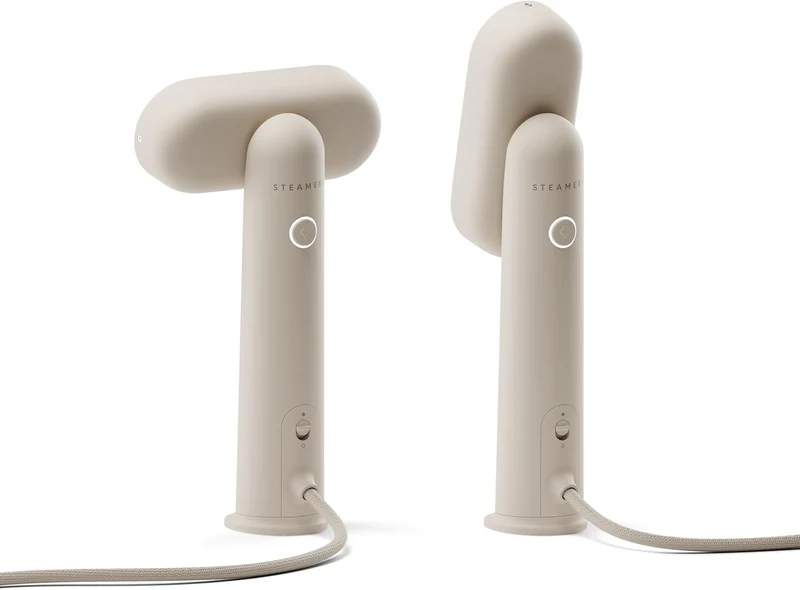 Steamery - Cirrus Lite Sand - Stiratore Verticale Portatile Tech & Minimal