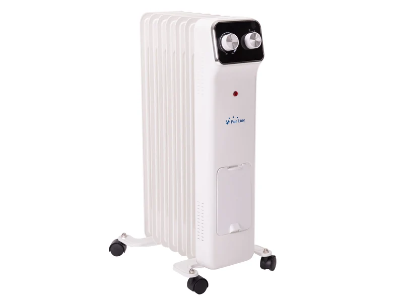 Radiatore a olio a risparmio energetico da 1500W con contenitore di umidificazione
