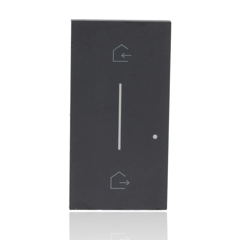 BTICINO KG40M2 - Cover Illuminabile. Simbolo “Entra & Esci” - Nero - Now