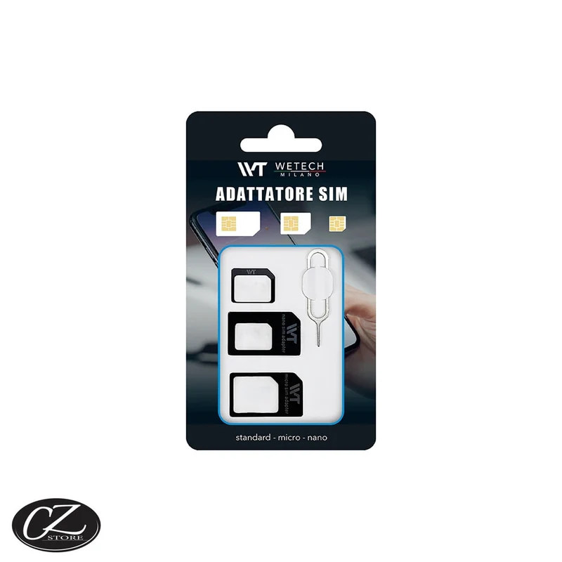 Wetech Set di adattatori sim