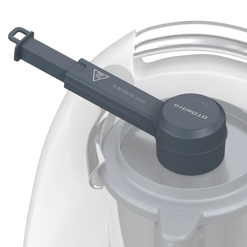 Deviatore vapore accessorio Bimby, deviatore vapore OTOmitra in materiale BPA free, inodore e lavabile in lavastoviglie, deviatore vapore compatibile con Bimby TM5 TM6 TM31, protezione pensili cucina