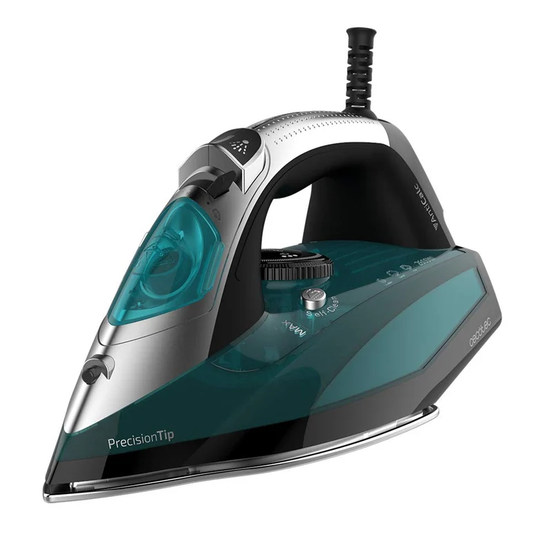 Cecotec - Piastra vitale orizzontale Fast&Furious 5010, 2600 W, Ferro da stiro a vapore continuo da 55 g/min e 200 g/min di getto di vapore.